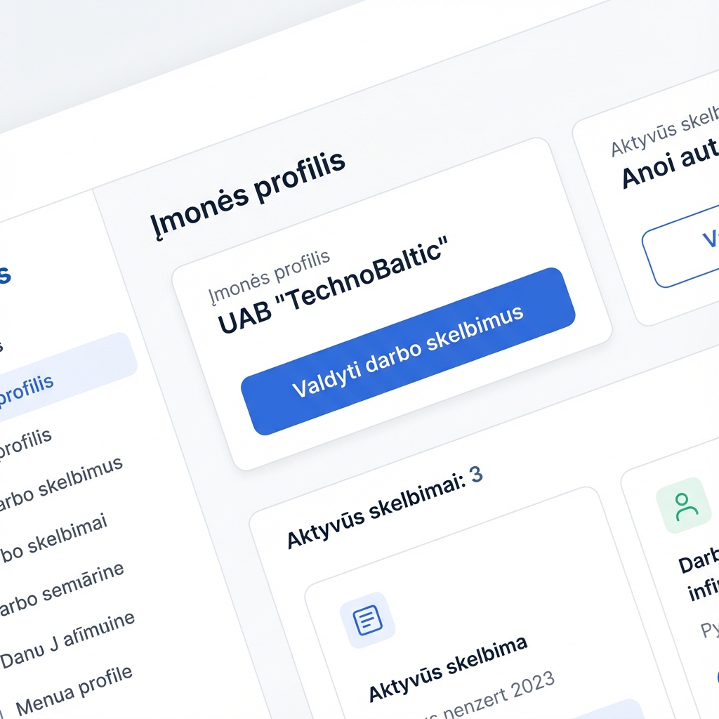 Manage Job Ads Button